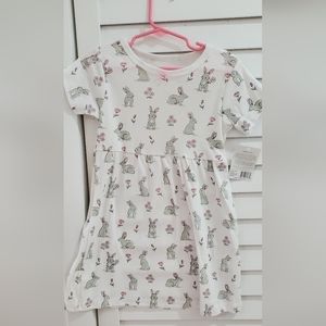 5T bunny dress. New..not worn. Runs small